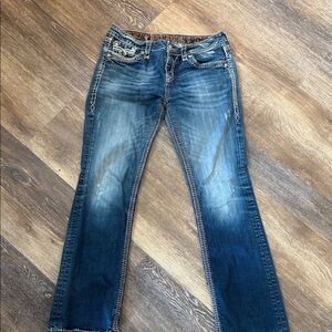 Rock Revival Blue Boot Cut Women's Jeans